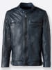 WITT WEIDEN Leder-Jacke in rauchblau