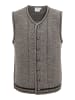 Spieth & Wensky Strickweste FELD in hellgrau