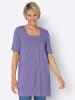 Sieh an! Longshirt in lavendel