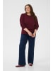 KAFFE curve Strickpullover KCloni Regular fit in Windsor Wine
