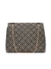 KASSANDRA Schultertasche in BLACK+BEIGE