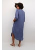 Kaffe Kleid KAdora Loose fit in Blue Indigo