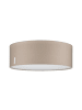 paulmann LED Deckenleuchte Mari mit Stoffschirm in beige