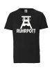 Logoshirt T-Shirts Ruhrpott in schwarz