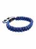 GT COLLECTION Armband Double-Bead in blue