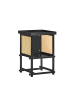 SoBuy Beistelltisch in Schwarz - (W) 32 x (H) 60 x (L) 40 cm