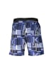 Karl Lagerfeld Blaue Polyester-Badehose