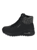 Skechers Stiefelette in Schwarz