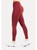 SMILODOX Leggings Adrielle Pocket Seamless in Bordeaux
