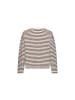 Camel Active Sweatshirt in brown stripes
