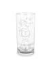 Mr. & Mrs. Panda Wasserglas Fuchs Sänger mit Spruch in Transparent
