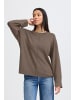b. young Strickpullover BYMMORLA Loose fit in Walnut Melange