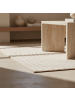 KADIMA DESIGN Outdoorteppich Boho Wetterfest UV-beständig Waschbar in Beige
