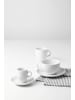 Seltmann Weiden 6er Set Espressotassen mit Untertassen VIP. in 90 ml in weiß