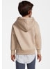 New Life Hoodie Hoodie Kapuzen Pullover mit Shirt in Beige