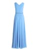 Vera Mont Abendkleid mit Plissee in Paris Blue