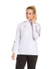 erima Damen Essential Team Tracktop Jacke in weiß/monument grey