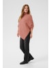 Kaffe Poncho KAjennie Oversize fit in Light Mahogany Melange