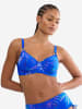 Triumph Bügel-Bikini-Top Red Label Summer Tropics in BLUE COMBINATION