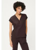 Olsen Tunika in Dark Brown