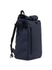 SANDQVIST Stream Slim Rolltop - Rucksack M 14" 60 cm (black) in navy