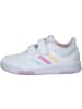 adidas Sportliche Slipper in ftwr white/almost/blue/bliss l