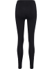 Hummel Leggings Hmlelemental Damen in BLACK