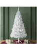tectake Christbaum künstlich Tannenbaum 140-180cm  Weiß
