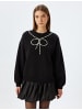 KOTON Sweatshirt in Schwarz