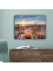 MuchoWow Leinwand bilder Sonnenuntergang Strand (BxH)