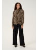 Cream Langarm-Shirt CRLeoa Feminine in Big Animal Spots