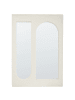 Beliani Wandspiegel MARCIGNY in Weiß - (W) 70 x (H) 100 x (L) 6 cm