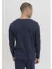 Hessnatur Langarm-Schlafshirt in dunkelblau