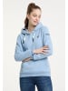 Schmuddelwedda Hoodie in Hellblau Melange