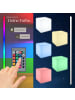 tectake Leuchtwürfel Luminous Cube, LED, mit Fernbedienung