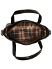 Toscanto Toscanto Handtasche Leder schwarz ca. 24cm