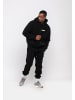 Tom Barron Jogginganzug OVERSIZE FLEECE FABRIC SWEATSHIRT AND PANT SETS in BLACK