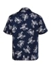Men Plus Hemd in navy blau