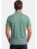 Ragman Poloshirt Basic in Dunkelblau / grün