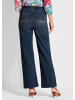 GOLDNER Schlupfjeans Bequeme Jeanshose VERA in marine