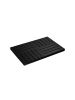 relaxdays Bambus Badematte in Schwarz - 61 x 40 cm