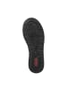 rieker Niedrige Sneakers aus Leder Alabama Schwarz