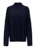 JACQUELINE de YONG Pullover Flauschiger Stehkragen Sweater Gestrickt JDYJOLA in Navy