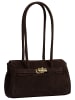 Forty degrees Handtasche Forviata echt Leder in dunkelbraun