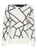 Laura Scott Jacquardpullover in weiß