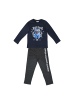 COFI 1453 KPop Demon Hunters Kinder Pyjama Zweiteiler Langarmshirt und in Dunkelblau