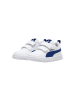 Puma Niedrige Kinder Sneakers mit Klettverschluss Courtflex V3 V inf Weiß
