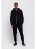 Tom Barron Jogginganzug REGULAR FIT ZIPPER SWEATSHIRT AND PANT SETS in BLACK