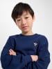 Hummel Sweatshirt Hmljr Jump Kinder in MEDIEVAL BLUE