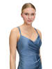 Vera Mont Abendkleid figurbetont in Hushed Blue
